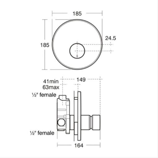 ARMITAGE SHANKS B8266AA Avon 21 Built-In - Image 2