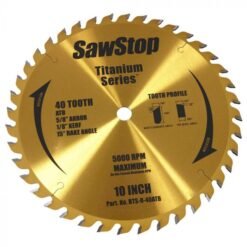 Sawstop BTS-R-40ATB 10” 40-TOOTH BLADE 40 齒鋸片