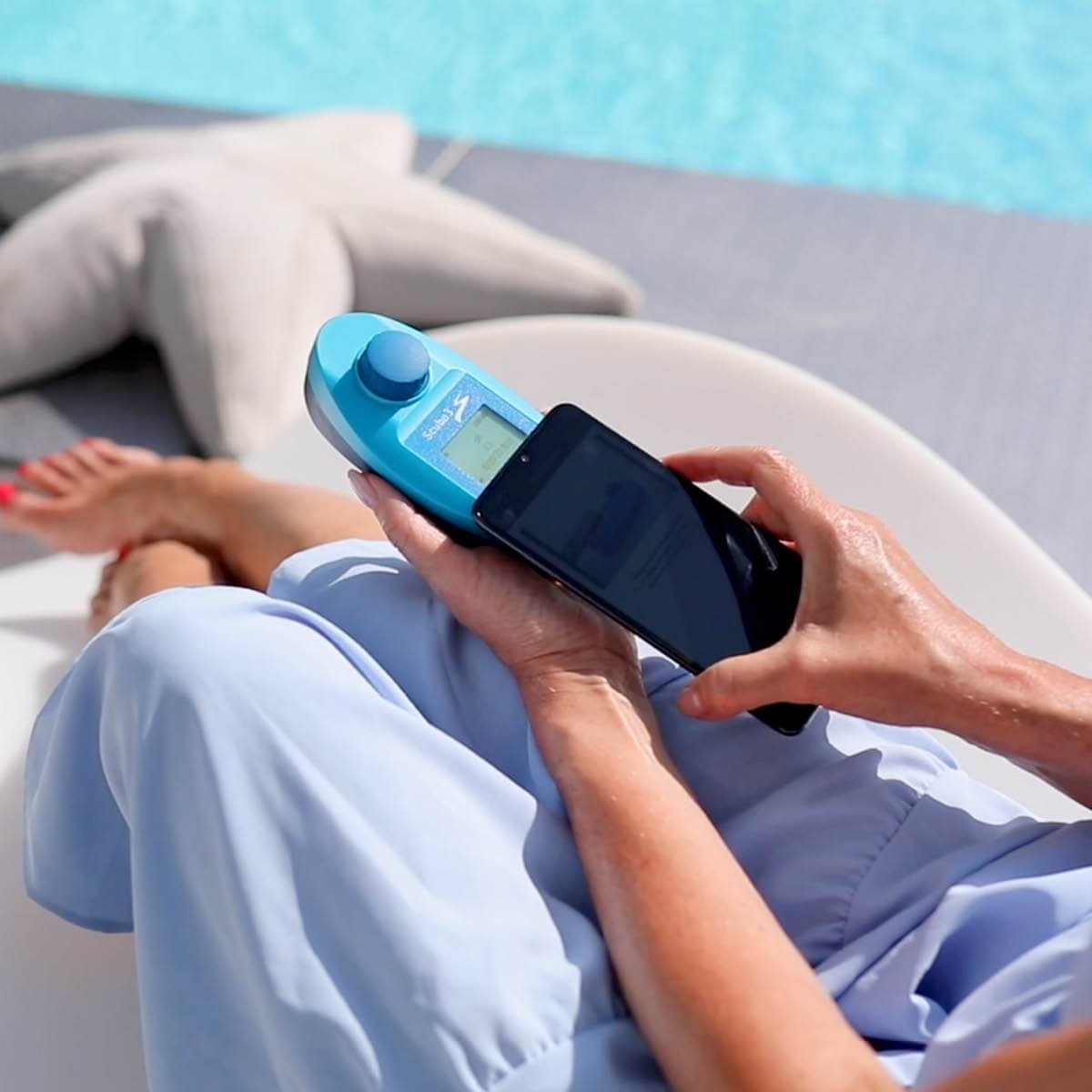 LOVIBOND 216200 Scuba3s Smart Pooltester 泳池水質檢測, 氯氣, pH, etc.